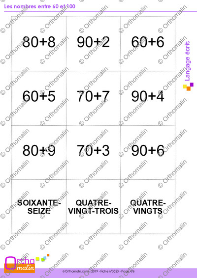 Page 4 de la fiche