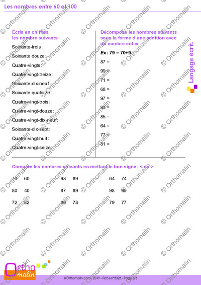 Page 6 de la fiche