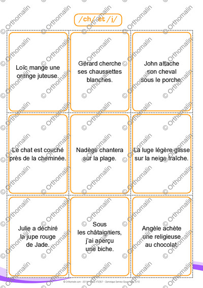 Page 5 de la fiche