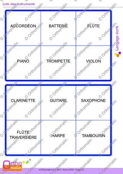 Page 3 de la fiche