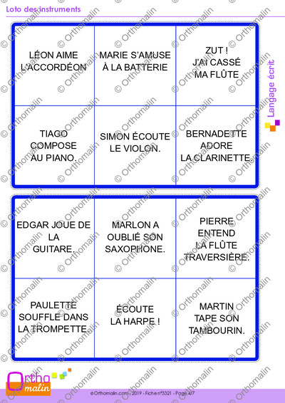Page 4 de la fiche