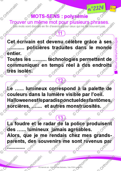 Page 6 de la fiche