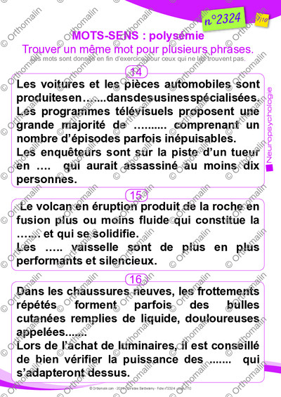 Page 7 de la fiche