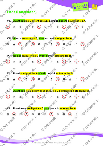 Page 5 de la fiche