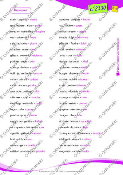 Page 8 de la fiche