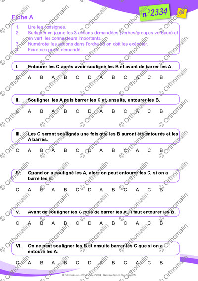 Page 2 de la fiche
