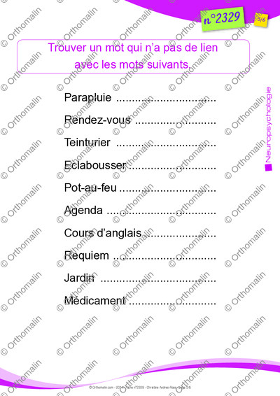 Page 5 de la fiche