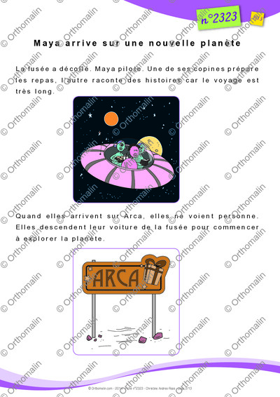 Page 2 de la fiche