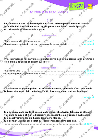 Page 2 de la fiche