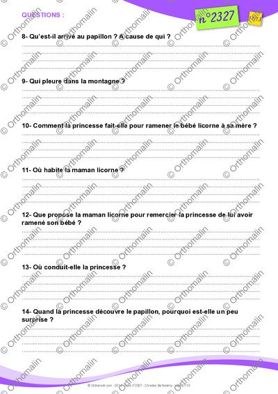 Page 11 de la fiche