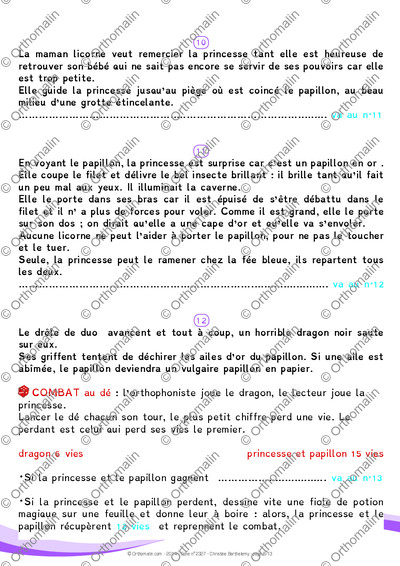 Page 8 de la fiche
