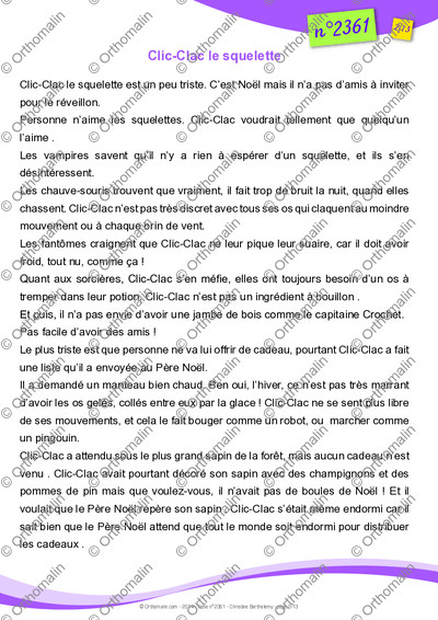 Page 2 de la fiche