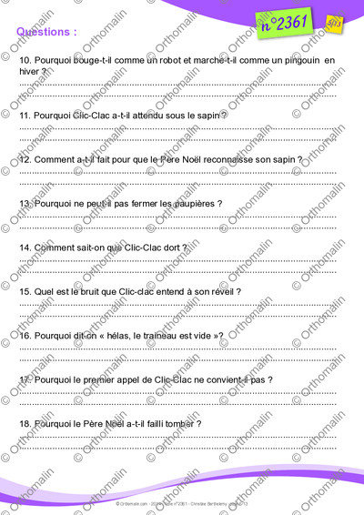 Page 5 de la fiche
