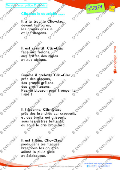 Page 11 de la fiche