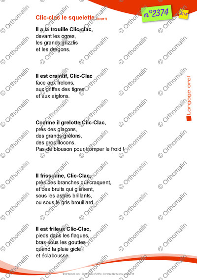 Page 8 de la fiche