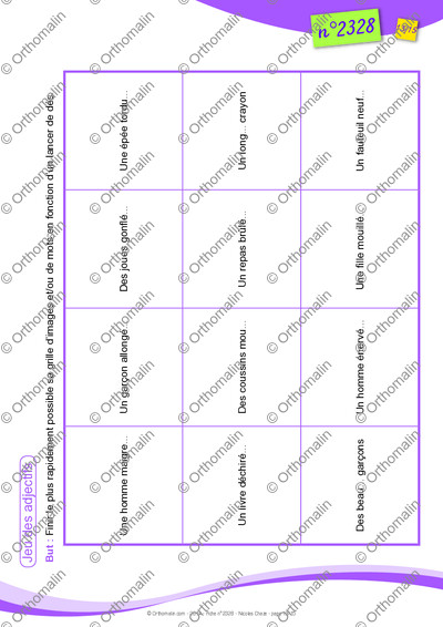 Page 13 de la fiche
