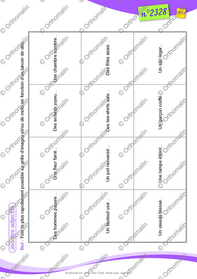 Page 14 de la fiche