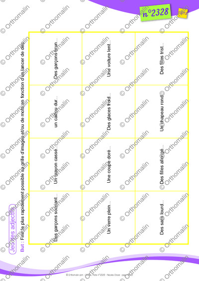 Page 15 de la fiche