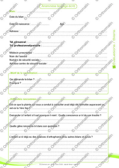 Page 2 de la fiche
