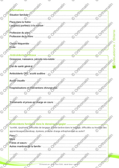Page 3 de la fiche