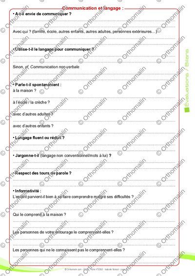 Page 7 de la fiche