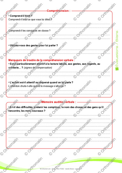 Page 10 de la fiche