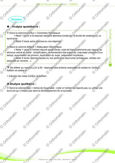 Page 4 de la fiche