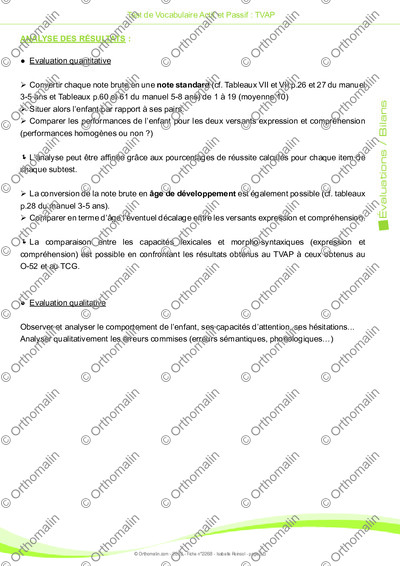 Page 6 de la fiche
