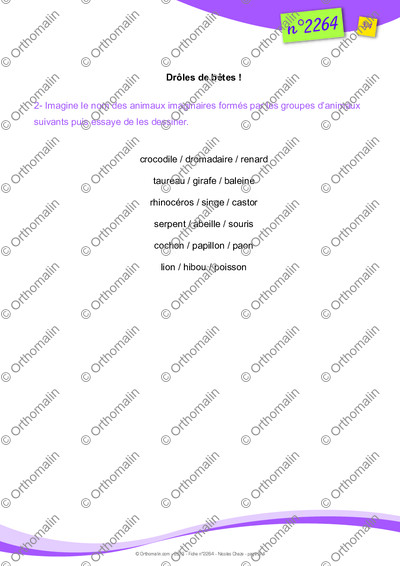 Page 3 de la fiche
