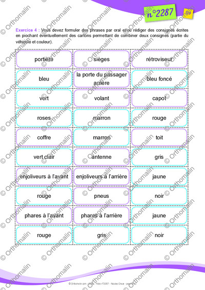 Page 5 de la fiche