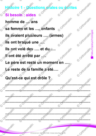 Page 5 de la fiche