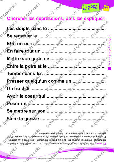 Page 8 de la fiche