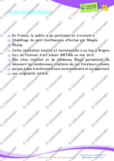 Page 4 de la fiche