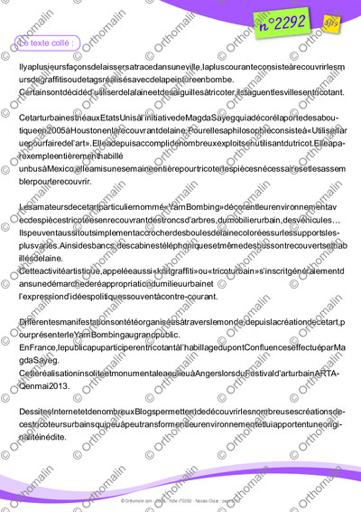 Page 5 de la fiche