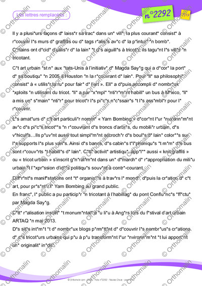 Page 7 de la fiche
