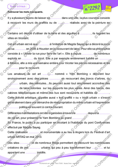 Page 9 de la fiche