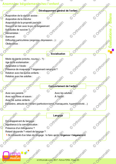 Page 3 de la fiche