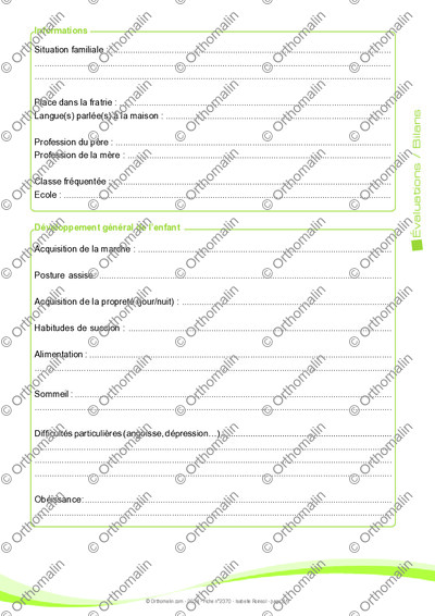 Page 3 de la fiche