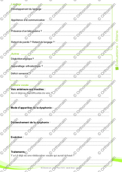 Page 6 de la fiche