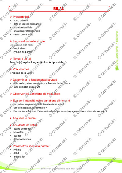 Page 8 de la fiche