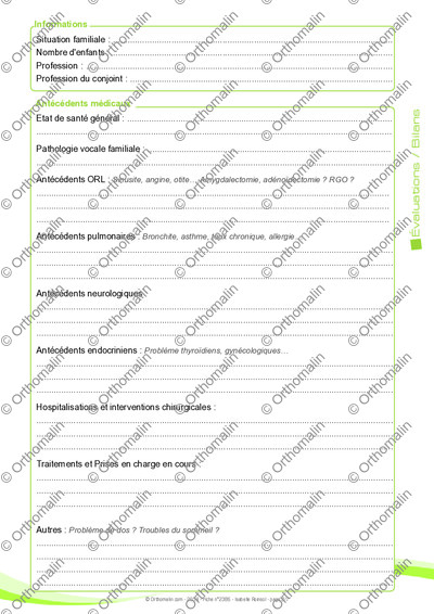 Page 3 de la fiche
