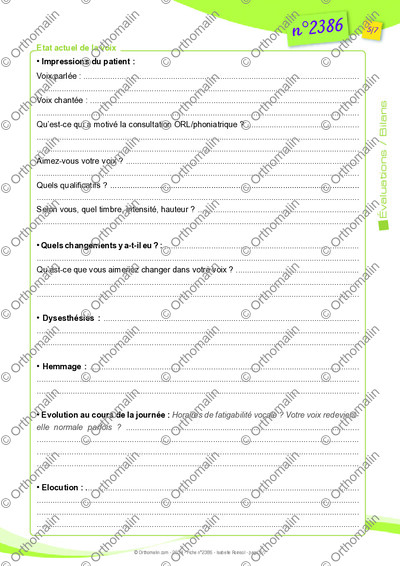 Page 5 de la fiche