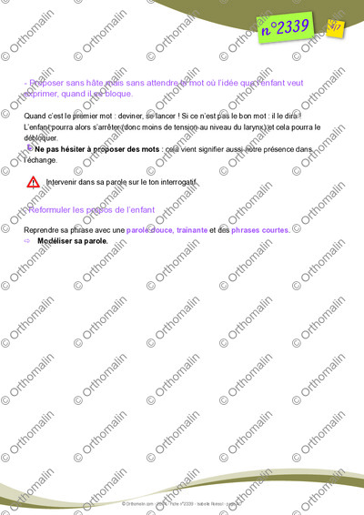 Page 4 de la fiche