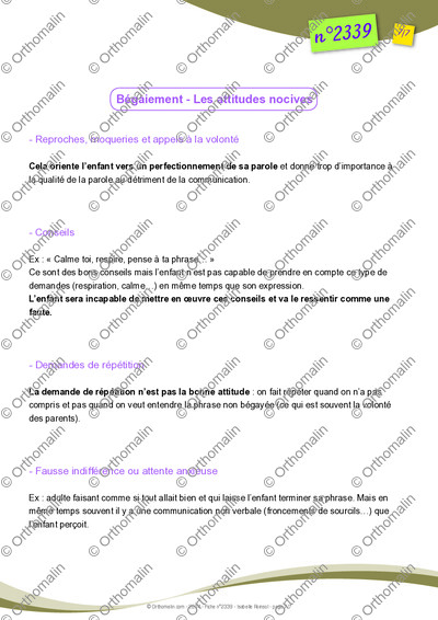 Page 7 de la fiche