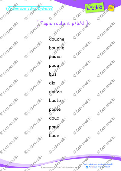 Page 4 de la fiche