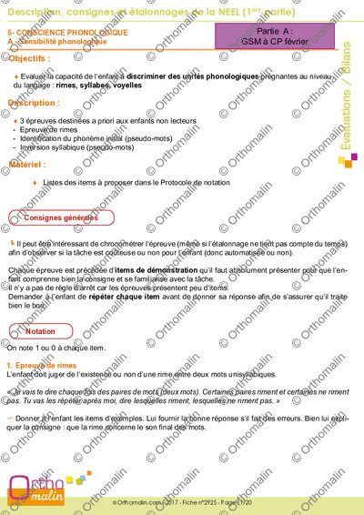Page 11 de la fiche