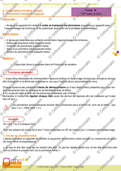 Page 13 de la fiche