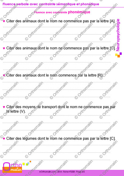 Page 4 de la fiche