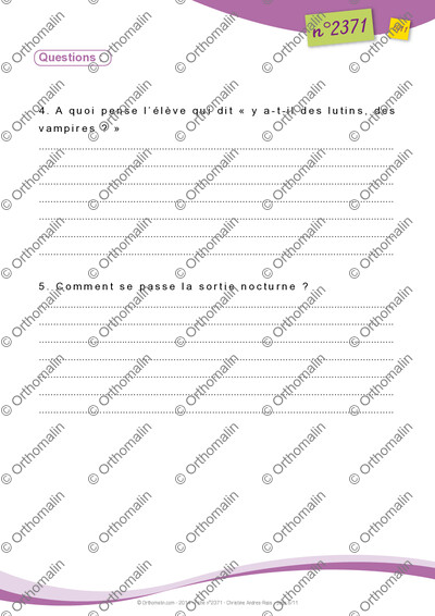 Page 6 de la fiche