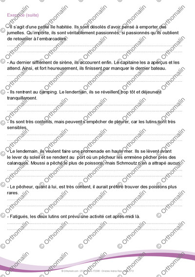 Page 5 de la fiche